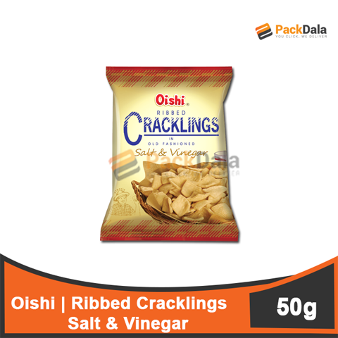 Picture of Oishi Ribbed Crackling Salt & Vinegar 50x50g  rp