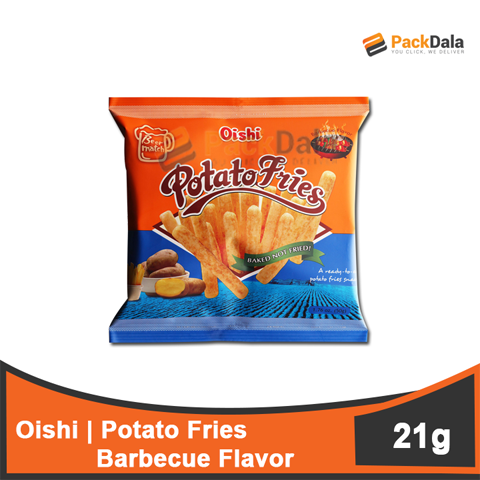 Picture of Oishi Potato Fries Barbecue Flavor 100x21g rp