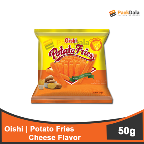 Picture of Oishi Potato Fries Cheese Flavor 50x50g