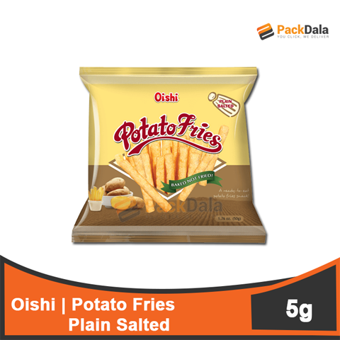 Picture of Oishi Potato Fries Plain Salted 15x20x5g