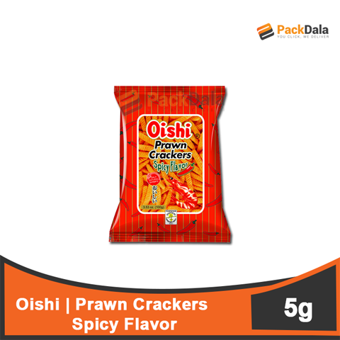 Picture of Oishi Prawn Crackers Spicy Fl 15x20x5g  rp