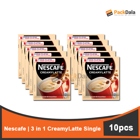 Picture of Nescafe 3n1 Creamylatte Single 27 5gx10pcspertiex24tiepercase TIE