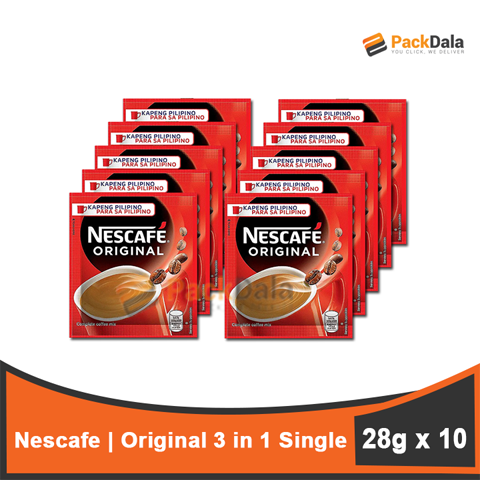 Picture of Nescafe Original 3n1 Single 10x52x8g  520s rp TIE