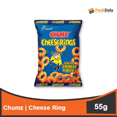 Picture of Chumz Cheese Ring 55g 25pcsperbag rp 