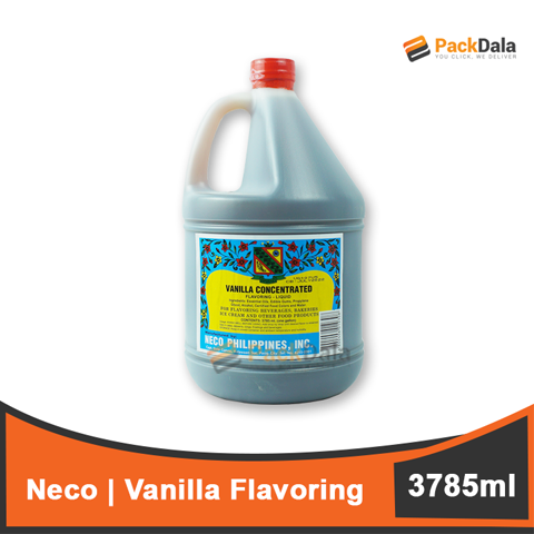 Picture of Neco Vanilla Flavoring 3785mlx4gal nrp GAL