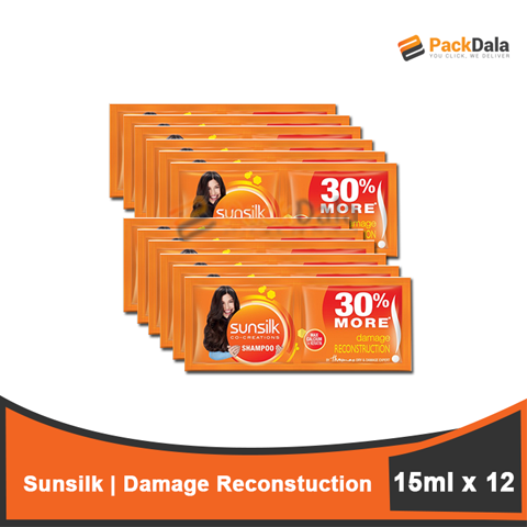 Picture of Sunsilk Shampoo Orange Damged Recons12x24 rp