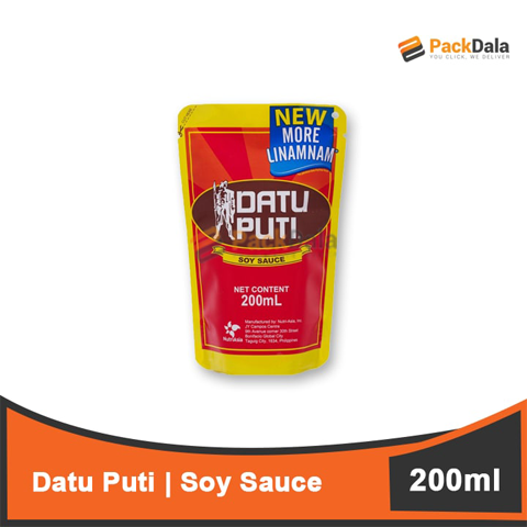 Picture of Datu Puti Soy Sauce 200mlx60 rp PCS