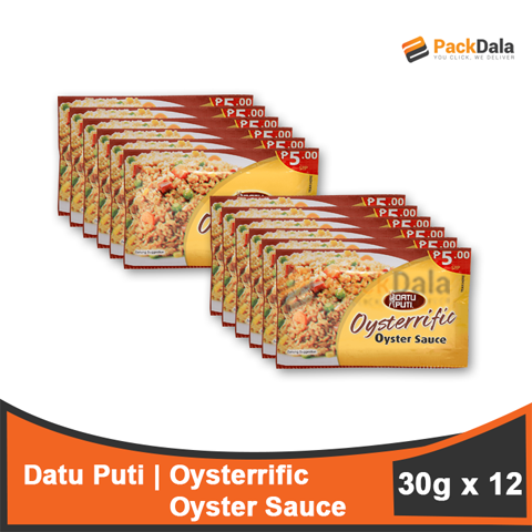 Picture of DatuPuti Oyster Sauce 30gx12pcx12tie per cs rp TIE