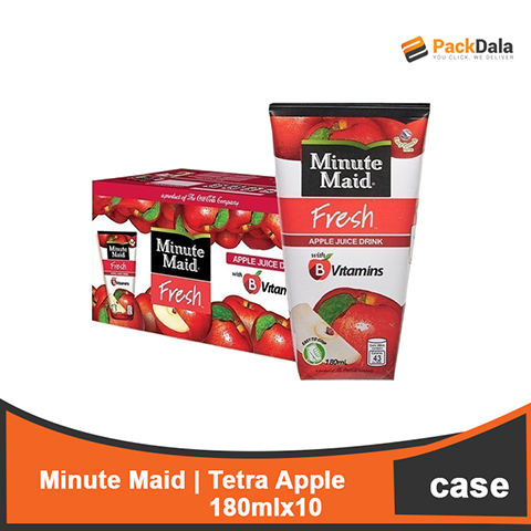 Picture of Minutemaid Tetra Apple 180mlx10 CASE