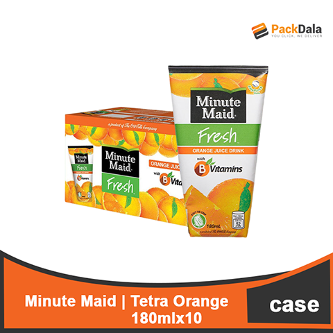 Picture of Minutemaid Tetra Orange180mlx10 CASE