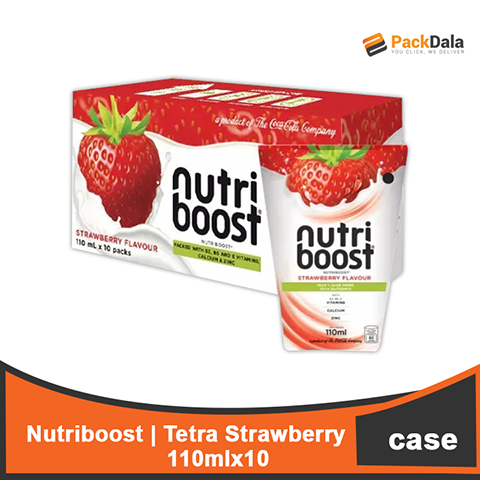 Picture of Nutriboost Tetra Strawberry 110mlx10 CASE