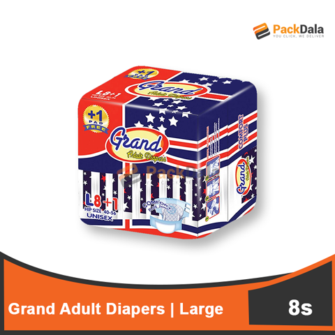 Picture of Grand Adult Diaper Large 8sx8