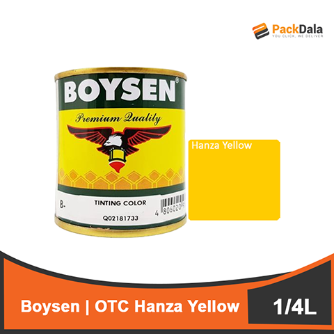 Picture of Boysen OTC Hanza Yellow 1 4L 24pcspercase PCS