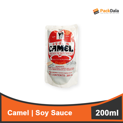 Picture of Camel Soy Sauce 48x200ml pouch PCS