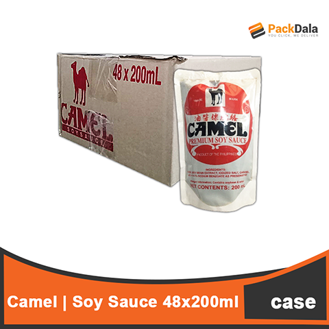 Picture of Camel Soy Sauce 48x200ml pouch CASE