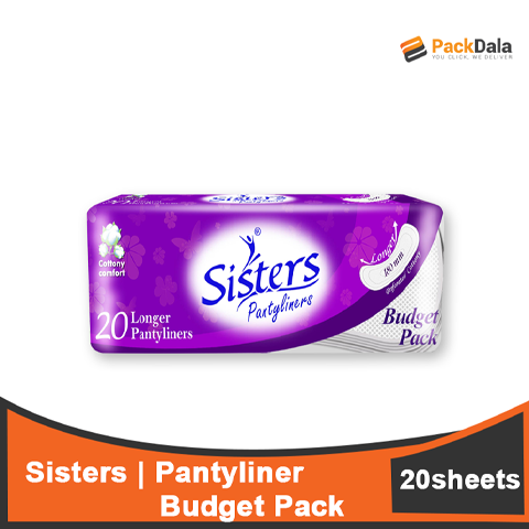 Picture of Sisters Pantyliner Budget Pack 20sheetsx36pckprcs 