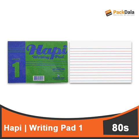 Picture of Hapi Writing Pad 1 10rmx10pds per cs nrp REAM