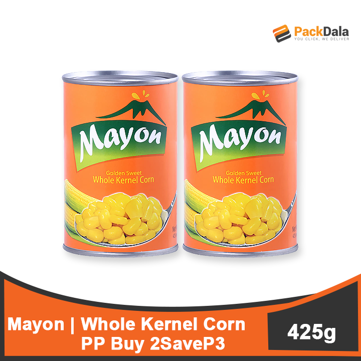 Picture of Mayon Whole Kernel Corn PP Buy 2SaveP3 12x425g SET