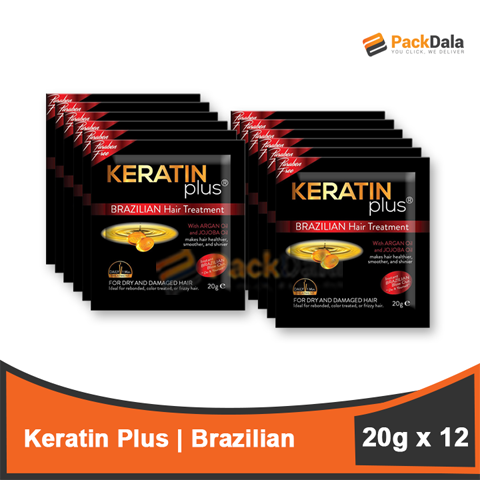 Picture of Keratin Plus Brazillian Black 20gx12x24 nrp