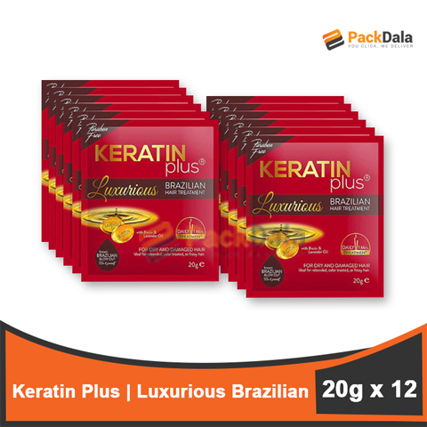 Picture of Keratin Plus Luxurious Red 24x12x20g nrp