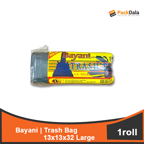 Picture of Bayani Trashbag L 13x13x32 5rollperrmx40rmpersck nrp ROLL