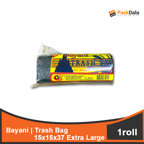 Picture of Bayani Trashbag XL 15x15x37 5rollx30rmpersck nrp ROLL