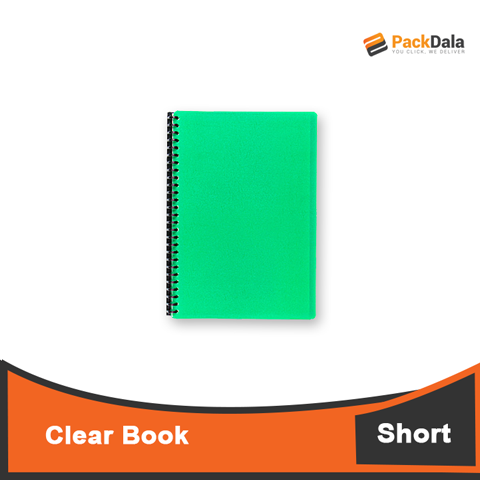 Picture of Clear Book Short 144pcspercs nrp PCS