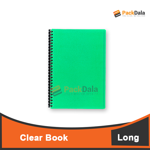 Picture of Clear Book Long 144pcspercs nrp PCS