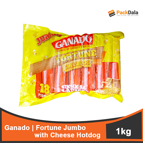 Picture of Ganado Fortune Jumbo wd Cheese Hotdog 9x1 1kg  PACK