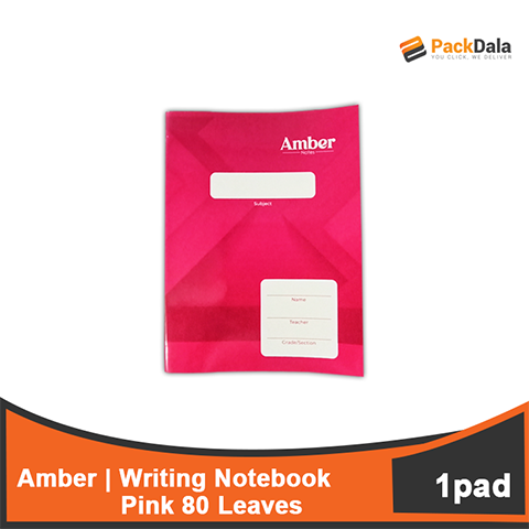 Picture of Composition Notebook Amber 80 Pink 120pcsprcase