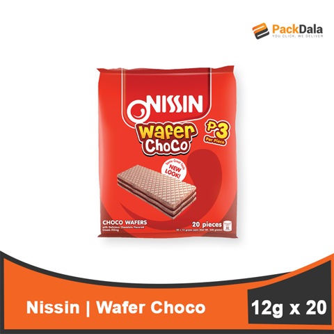 Picture of Nissin Choco Wafer 12gx20x20s rp PACK