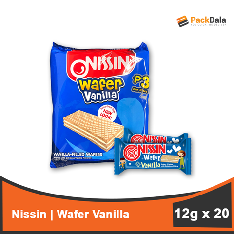 Picture of Nissin Vanilla Wafer 12Gx20x20packpercase PACK