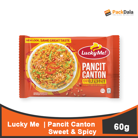 Picture of Lucky Me Pancit Canton Sweet n Spicy 60gx72 rp PCS