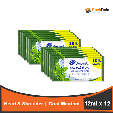 Picture of Head and Shoulder Cool Menthol 12mlx42x12 TIE