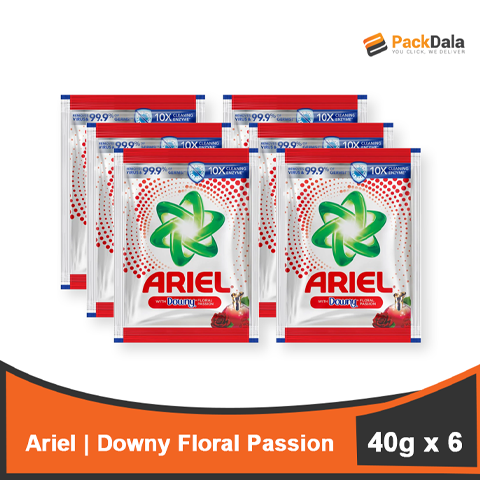 Picture of Ariel Downy Floral Passion 40gx6x20 tie pr cs TIE