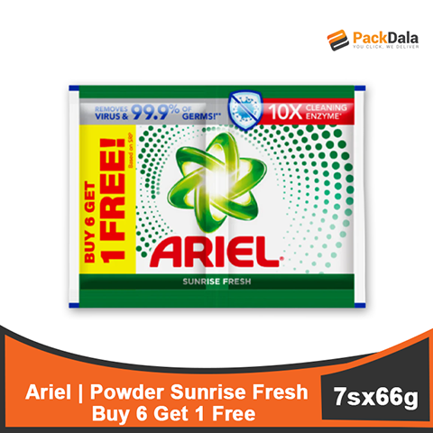 Picture of Ariel Powder Sunrise Fresh 66gx30 6plus1 PROMO