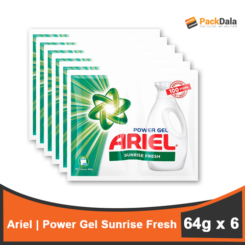 Picture of Ariel Power Gel Sunrise Fresh 64gx6pcx18tie per case P4MO TIE