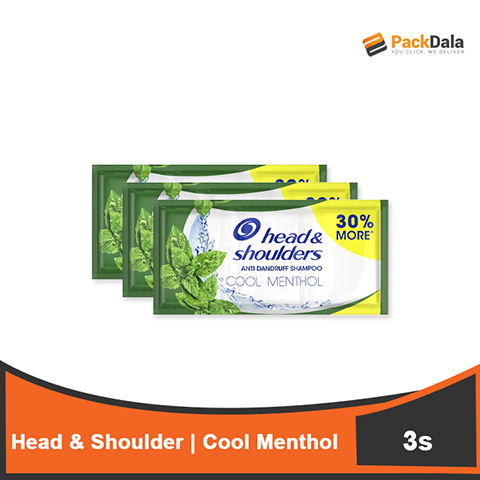 Picture of Head and Shoulder Cool Menthol 12mlx3x168 3S