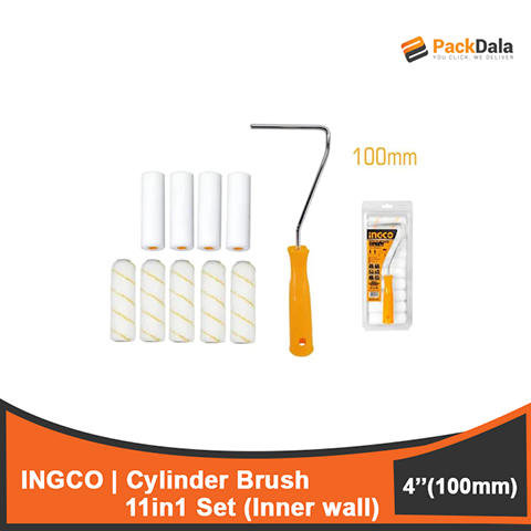 Picture of INGCO Cylinder Brush 11in1 Set Inner Wall 100mm 4inch HKTCB121001