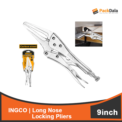 Picture of INGCO Long Nose Locking Plier 9inch HLNP0209