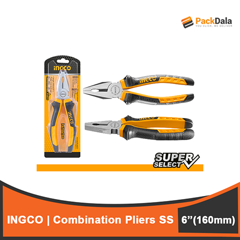 Picture of INGCO Combination Pliers 160mm 6inch SS HCP08168