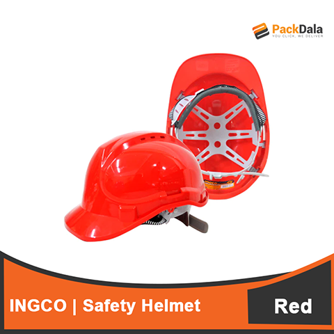 Picture of INGCO Safety Helmet Red HSH210