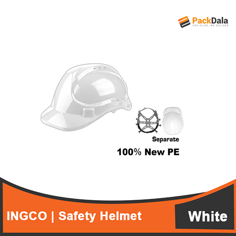 Picture of INGCO Safety Helmet White HSH202