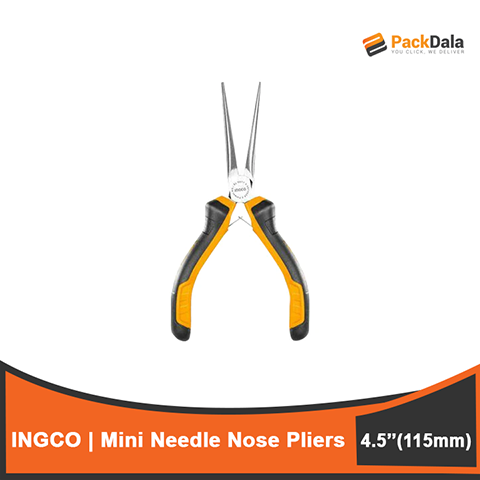 Picture of INGCO Mini Needle Nose Pliers 115mm 4 5inch HMNNP08115