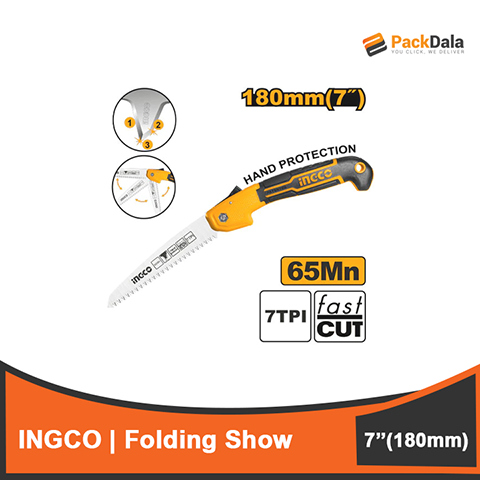 Picture of INGCO Folding Saw 180mm 7inch HFSW18028C