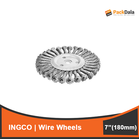 Picture of INGCO Wire Wheels 180mm 7inch WB51801