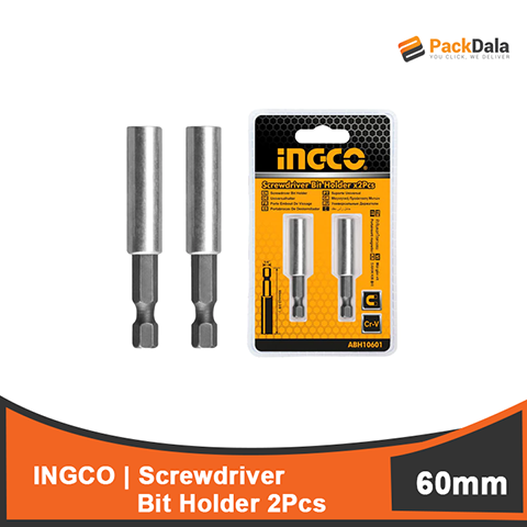 Picture of INGCO Screwdriver Bit Holder 2pcs 60mm ABH10601