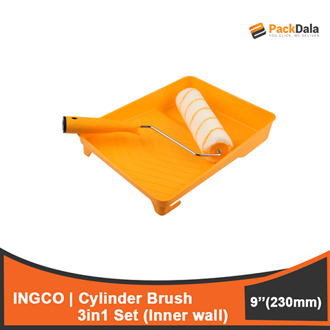 Picture of INGCO Cylinder Brush 3in1 Set Inner Wall 230mm 9inch HKTCB032301