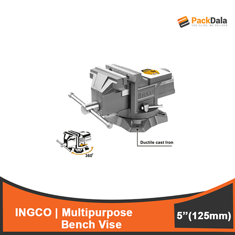 Picture of INGCO Multipurpose Bench Vice 5inch 125mm HBV085