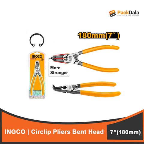 Picture of INGCO Circlip Pliers 180mm 7inch HCCP261802